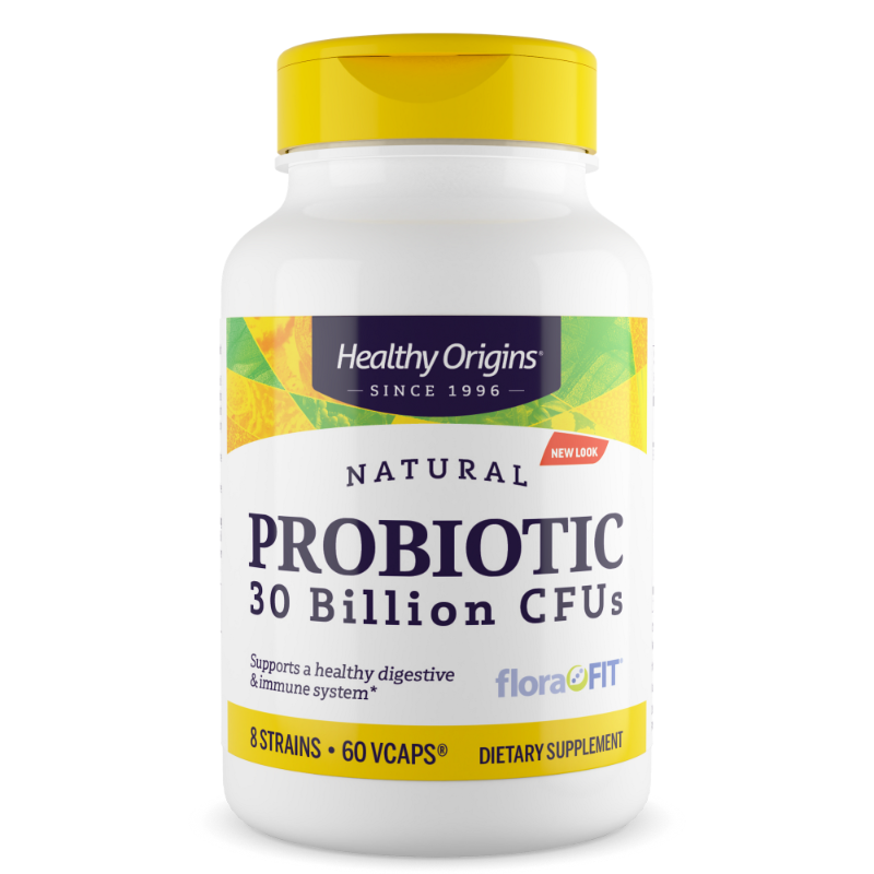Probiotic 30 Billion CFU's Shelf Stable, 60 Veggie Caps (2 Months Supply / EXP Mar 2025)