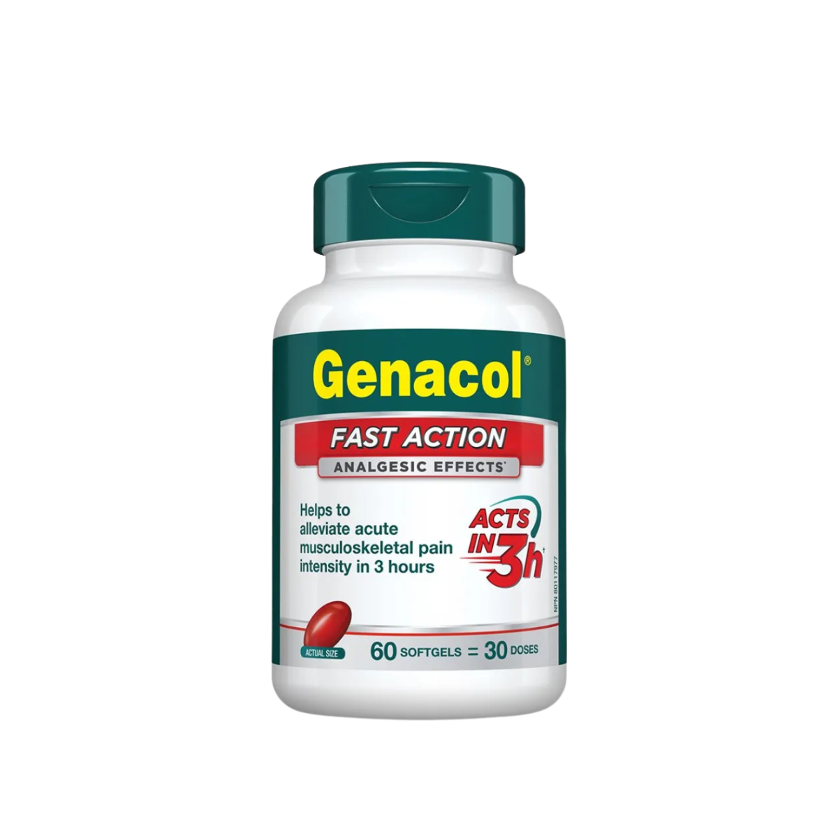 Genacol Fast Action 60 Softgels